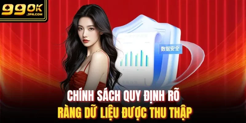 Chính sách quy định rõ ràng dữ liệu được thu thập